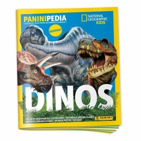 Album d'images Panini National Geographic - Dinos (FR) de Panini, Pochettes et albums de cartes à collectionner - Réf : S7196...