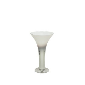 Vase Alexandra House Living Transparent Silver Glass 19 x 32 x 19 cm by Alexandra House Living, Vases - Ref: D1619688, Price:...