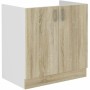 Occasional Furniture Sara Oak 80 x 48 x 82 cm by BigBuy Home, Kitchen Units - Ref: S7196402, Price: 108,86 €, Discount: %