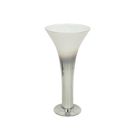 Vase Alexandra House Living Durchsichtig Silberfarben Glas 27 x 47 x 27 cm von Alexandra House Living, Vasen - Ref: D1619689,...