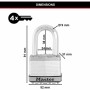 Key padlock Master Lock (3 Units) by Master Lock, Keyed Padlocks - Ref: S7196435, Price: 73,30 €, Discount: %