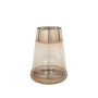 Vase Romimex Transparent Doré verre 17 x 32 x 17 cm 17 x 27 x 17 cm de Romimex, Vases - Réf : D1619697, Prix : 54,43 €, Remis...