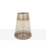 Vase Romimex Transparent Doré verre 17 x 32 x 17 cm 17 x 27 x 17 cm de Romimex, Vases - Réf : D1619697, Prix : 54,43 €, Remis...