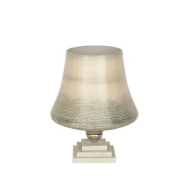 Vase Romimex Beige Grey Glass Marble 26 x 34 x 26 cm by Romimex, Vases - Ref: D1619704, Price: 139,71 €, Discount: %