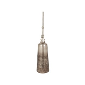 Bouteille Romimex Gris Argenté verre Aluminium 20 x 91 x 20 cm Avec couvercle de Romimex, Objets de décoration - Réf : D16197...