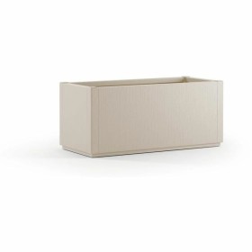 Plant pot Starwax White Rectangular 80 cm by Starwax, Flower Pots - Ref: S7196487, Price: 56,64 €, Discount: %