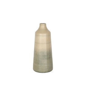 Vase Romimex Beige Grey Glass 14 x 35 x 14 cm by Romimex, Vases - Ref: D1619713, Price: 62,64 €, Discount: %