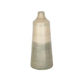 Vase Romimex Beige Grey Glass 17 x 42 x 17 cm by Romimex, Vases - Ref: D1619714, Price: 78,05 €, Discount: %