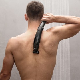 Depiladora Corporal Masculina con Mango Extensible InnovaGoods