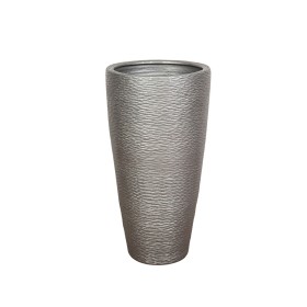 Vase Alexandra House Living Silver Ceramic 35 x 75 x 35 cm by Alexandra House Living, Vases - Ref: D1619724, Price: 160,53 €,...