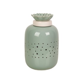 Barattolo Romimex Verde Ceramica 15 x 24 x 15 cm Con coperchio di Romimex, Soprammobili - Rif: D1619725, Prezzo: 71,91 €, Sco...