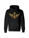 Sudadera con Capucha Unisex The Legend of Zelda Hyrule Negro | Tienda24 Tienda24.eu