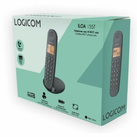 Téléphone fixe Logicom DECT ILOA 155T SOLO Noir de Logicom, Téléphones fixes et résidentiels - Réf : S7196593, Prix : 47,04 €...