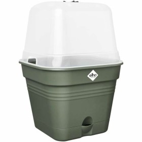 Plant pot Elho 29,6 x 29,6 x 24,9 cm Plastic Squared by Elho, Flower Pots - Ref: S7196622, Price: 35,01 €, Discount: %