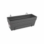 Plant pot Elho Dark grey Plastic Rectangular 50 cm by Elho, Flower Pots - Ref: S7196635, Price: 37,87 €, Discount: %