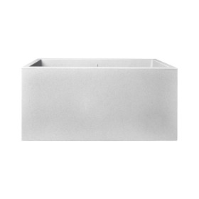 Plant pot EDA Graphit Circular White Ø 50 cm | Tienda24 - Global Online Shop Tienda24.eu