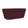 Plant pot EDA Red Plastic Oval Modern by EDA, Flower Pots - Ref: S7196696, Price: 27,70 €, Discount: %