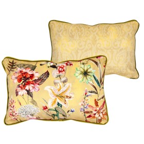 Coussin Romimex Jaune Réversible 30 x 45 x 12 cm de Romimex, Coussins - Réf : D1619782, Prix : 21,51 €, Remise : %