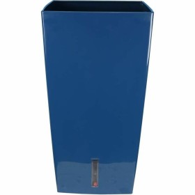 Plant pot Riviera Eva New Haut Blue Plastic 37 x 37 x 69 cm by Riviera, Flower Pots - Ref: S7196809, Price: 92,64 €, Discount: %