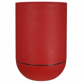 Pot Riviera Ø 50 cm Rouge Plastique Rond de Riviera, Pots de fleurs - Réf : S7196811, Prix : 90,69 €, Remise : %