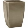 Plant pot Ecolux Ø 47 cm Grey Plastic Squared | Tienda24 - Global Online Shop Tienda24.eu