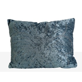 Coussin Romimex Bleu 30 x 40 x 10 cm de Romimex, Coussins - Réf : D1619808, Prix : 20,05 €, Remise : %