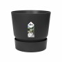 Plant pot Elho Black Plastic Circular Modern Ø 47 cm by Elho, Flower Pots - Ref: S7196841, Price: 65,33 €, Discount: %