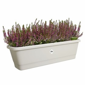 Maceta Elho Blanco 20 x 65 x 17 cm Gris Plástico Cuadrado de Elho, Macetas para flores - Ref: S7196853, Precio: 45,90 €, Desc...