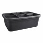 Blumentopf Elho 7,4 x 76 x 26,8 cm Schwarz Kunststoff karriert | Tienda24 - Global Online Shop Tienda24.eu