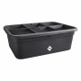 Blumentopf Elho 7,4 x 76 x 26,8 cm Schwarz Kunststoff karriert | Tienda24 - Global Online Shop Tienda24.eu