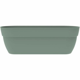 Plant pot EDA Green Ø 30 cm Plastic Oval Modern by EDA, Flower Pots - Ref: S7196904, Price: 34,50 €, Discount: %