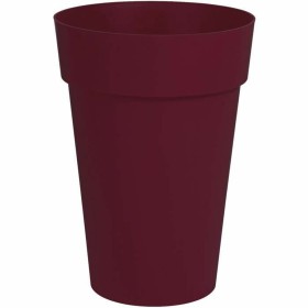 Plant pot EDA Dark Red Ø 46 cm Plastic Circular Modern by EDA, Flower Pots - Ref: S7196909, Price: 44,23 €, Discount: %