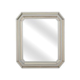 Wall mirror Romimex Silver PVC 56 x 65 x 3 cm by Romimex, Wall-Mounted Mirrors - Ref: D1619851, Price: 39,16 €, Discount: %