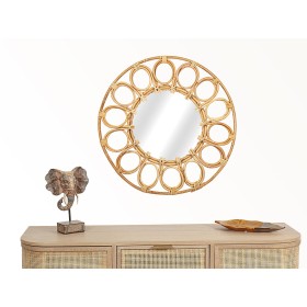 Miroir mural Romimex Naturel Rotin 50 x 50 x 4 cm de Romimex, Miroirs muraux - Réf : D1619862, Prix : 31,10 €, Remise : %