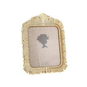 Marco de Fotos Romimex Champagne Resina 20 x 25 x 2 cm de Romimex, Marcos de pared y mesa - Ref: D1619895, Precio: 18,61 €, D...