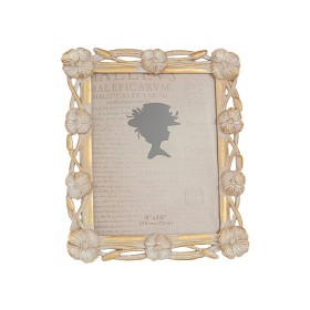 Moldura de Fotos Romimex Dourado Resina 20 x 25 x 2 cm de Romimex, Molduras de parede e mesa - Ref: D1619897, Preço: 24,76 €,...