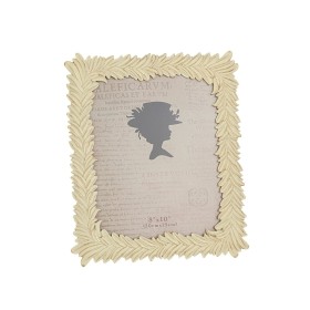 Photo frame Romimex Cream Resin 20 x 25 x 2 cm by Romimex, Table and wall frames - Ref: D1619906, Price: 18,34 €, Discount: %