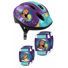 Set de Protección Deportiva Disney wish Morado de Disney, Protecciones - Ref: S7197051, Precio: 46,74 €, Descuento: %