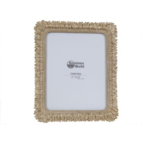 Photo frame Romimex Golden Resin 27 x 32 x 2 cm by Romimex, Table and wall frames - Ref: D1619925, Price: 27,09 €, Discount: %