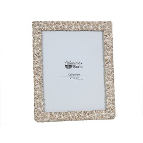 Marco de Fotos Romimex Natural Resina 25 x 30 x 2 cm de Romimex, Marcos de pared y mesa - Ref: D1619927, Precio: 23,22 €, Des...