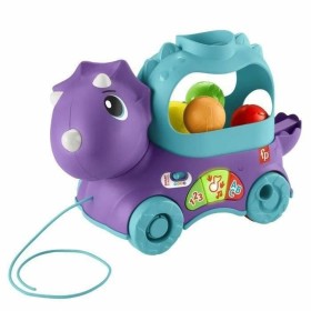 Dinosaurio Arrastre Fisher Price TRICERATOPS LANCE BALLES de Fisher Price, Juguetes para arrastrar - Ref: S7197106, Precio: 4...