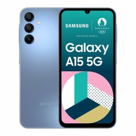 Smartphone Samsung Galaxy A15 4 GB RAM 128 GB Noir Noir/Bleu de Samsung, Smartphones et téléphones portables débloqués - Réf ...