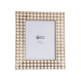 Photo frame Romimex White Natural Mango wood MDF Wood 20 x 25 x 2 cm by Romimex, Table and wall frames - Ref: D1619964, Price...