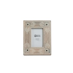 Photo frame Romimex Brown Mango wood 10 x 15 x 2 cm by Romimex, Table and wall frames - Ref: D1619968, Price: 16,95 €, Discou...