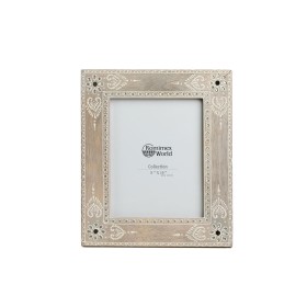 Cadre photo Romimex Marron Bois de manguier 20 x 25 x 2 cm de Romimex, Cadres muraux et de table - Réf : D1619970, Prix : 25,...