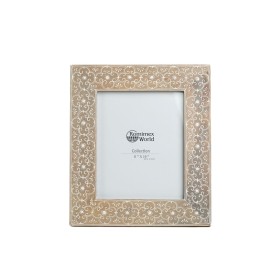 Photo frame Romimex Brown Mango wood 20 x 25 x 2 cm by Romimex, Table and wall frames - Ref: D1619976, Price: 25,57 €, Discou...