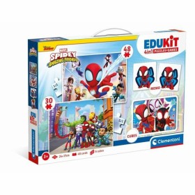 Educational Game Clementoni Coffret Spidey 4 en 1 (FR) by Clementoni, Board Games - Ref: S7197215, Price: 27,39 €, Discount: %