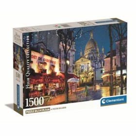 Puzzle Clementoni Paris Montmartre 1500 Pieces by Clementoni, Jigsaws - Ref: S7197222, Price: 29,39 €, Discount: %