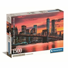 Puzzle Clementoni East River at Dusk 1500 Peças de Clementoni, Puzzles - Ref: S7197223, Preço: 28,65 €, Desconto: %