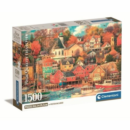 Puzzle Clementoni Good Times Harbor 1500 Pieces by Clementoni, Jigsaws - Ref: S7197224, Price: 29,35 €, Discount: %